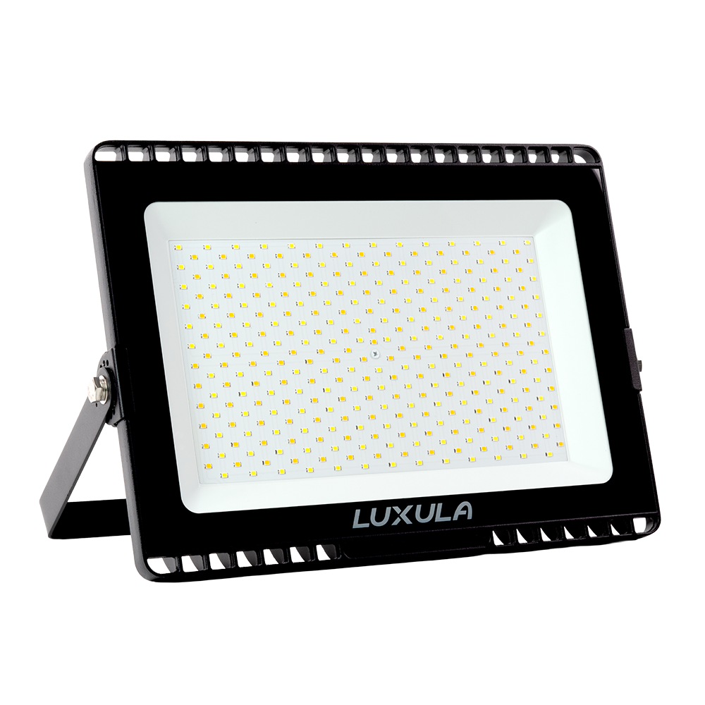 LED CCT Fluter, 150 W, 3000-6500 K (warm-, neutral-, kaltweiß), 15000 lm, schwarz, IP65