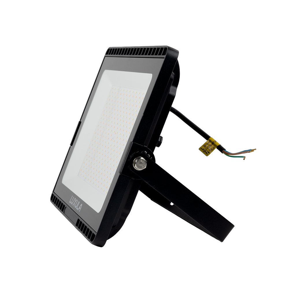 LED CCT Fluter, 150 W, 3000-6500 K (warm-, neutral-, kaltweiß), 15000 lm, schwarz, IP65