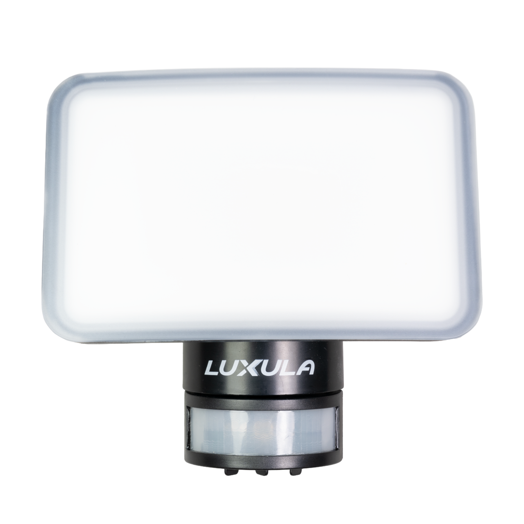 LED-Fluter, 24 W, 1.800 lm, 4.000 K, schwarz, FlexSpot, PowerLight