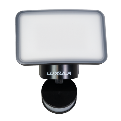 LED-Fluter, 24 W, 1.800 lm, 4.000 K, schwarz, FlexSpot, PowerLight