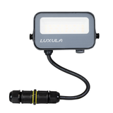 LED CCT Fluter, 10W, 3CCT(3000K-4000K-6500K), 1100 lm, IP66, IK08,  Grau