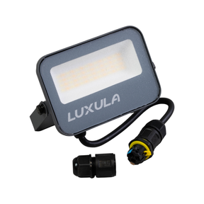 LED CCT Fluter, 20W, 3CCT(3000K-4000K-6500K), 2200 lm, IP66,IK08, Grau.
