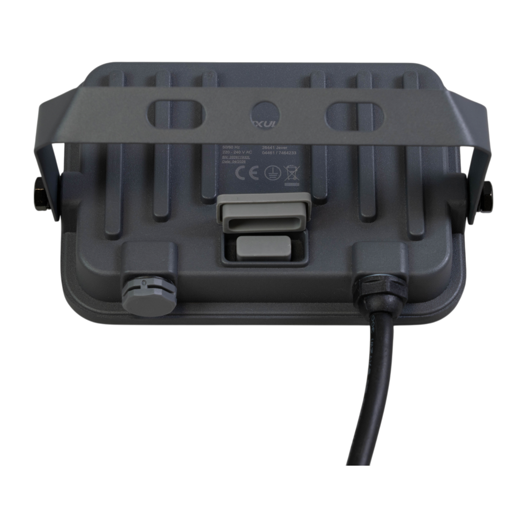 LED CCT Fluter, 20W, 3CCT(3000K-4000K-6500K), 2200 lm, IP66,IK08, Grau.