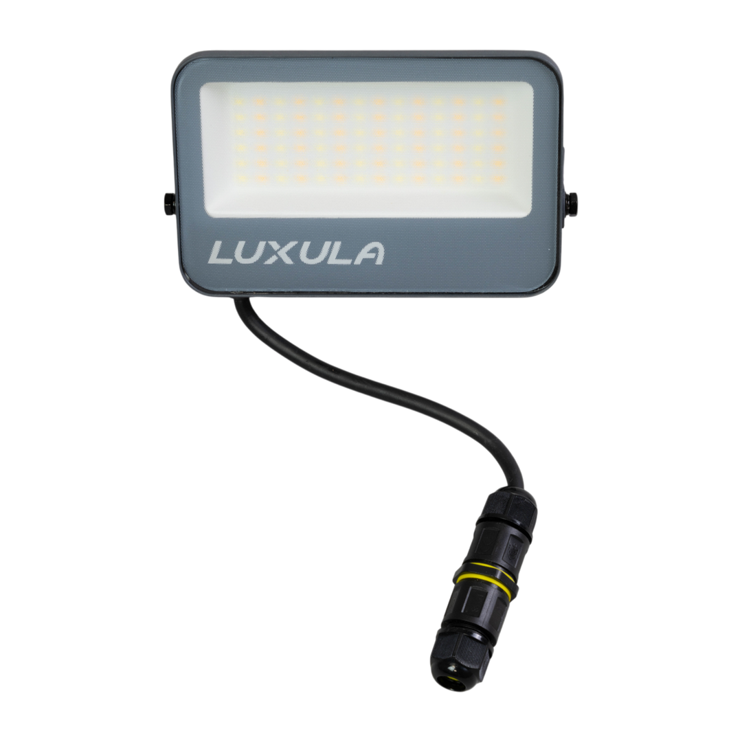 LED CCT Fluter, 30W, 3CCT(3000K-4000K-6500K), 3600 lm, IP66, IK08,  Grau.