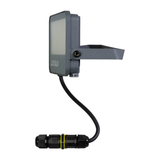 LED CCT Fluter, 30W, 3CCT(3000K-4000K-6500K), 3600 lm, IP66, IK08,  Grau.