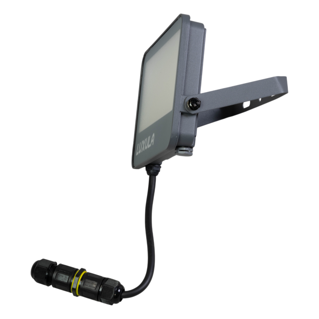 LED CCT Fluter, 50 W, 3CCT(3000K-4000K-6500K), 6000 lm, IP66, IK08,  Grau.
