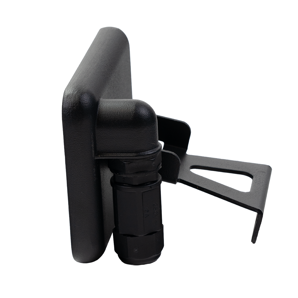 LED-Fluter mit Schnellverbinder, 20 W, 4000 K (neutralweiß), 1900 lm, schwarz, IP65