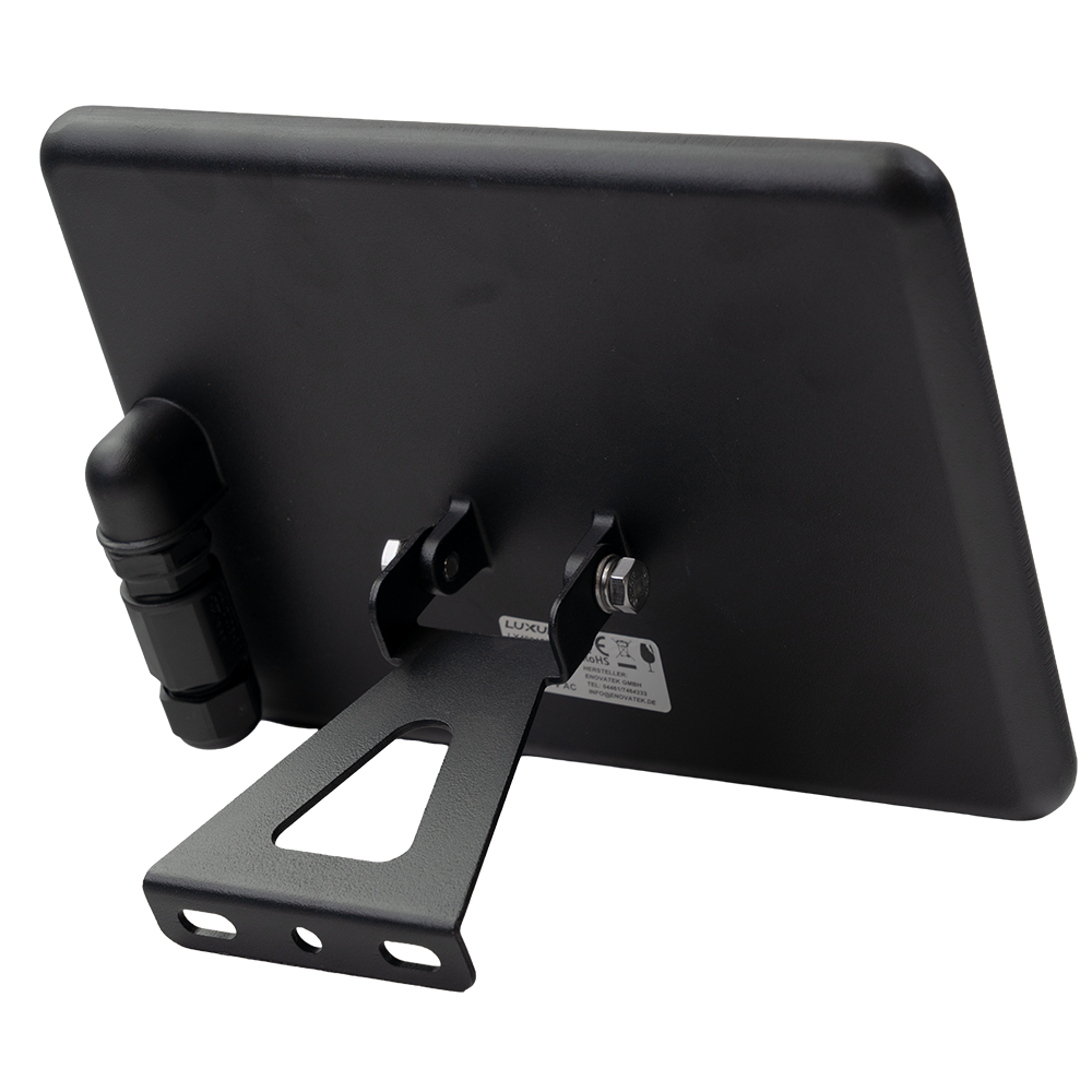 LED-Fluter mit Schnellverbinder, 50 W, 4000 K (neutralweiß), 5000 lm, schwarz, IP65