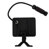 LED-Fluter, BeamPlug, 20 W, 4000 K (neutralweiß), 2400 lm, schwarz, energiesparend, verstellbare Leuchtrichtung, Plug-In Sensor Vorrichtung, IP65 Kabelverbinder, Wand- & Eckmontage
