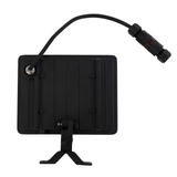 LED-Fluter, BeamPlug, 50 W, 4000 K (neutralweiß), 6000 lm, schwarz, energiesparend, verstellbare Leuchtrichtung, Plug-In Sensor Vorrichtung, IP65 Kabelverbinder, Wand- & Eckmontage