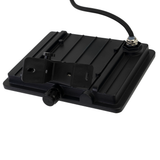 LED-Fluter, BeamPlug, 50 W, 4000 K (neutralweiß), 6000 lm, schwarz, energiesparend, verstellbare Leuchtrichtung, Plug-In Sensor Vorrichtung, IP65 Kabelverbinder, Wand- & Eckmontage