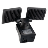 Schwenkbarer LED Fluter, 2-köpfig, 2x 15 W, 3200 lm, 4000 K (neutralweiß), IP54, flexibler Strahler, Aluminiumguss, Wandleuchte