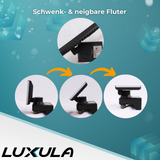 Schwenkbarer LED Fluter mit Bewegungsmelder, 20 W, 2100 lm, 4000 K (neutralweiß), IP54, flexibler Strahler, Aluminiumdruckguss, Wandleuchte | Lichttechnik24.de.