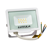LED-Fluter, 10 W, 3000 K (warmweiß), 1000 lm, weiß, IP65