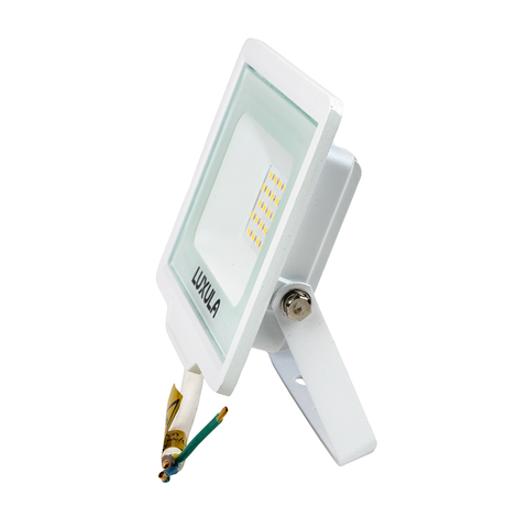 LED-Fluter, 20 W, 3000 K (warmweiß), 2000 lm, weiß, IP65.
