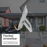 LED-Fluter, 30 W, 4000 K (neutralweiß), 3000 lm, weiß, IP65