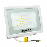 LED-Fluter, 50 W, 3000 K (warmweiß), 5000 lm, weiß, IP65