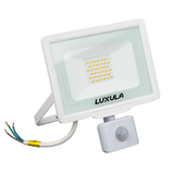 2er Pack LED-Fluter mit Bewegungsmelder, 30 W, 4000 K (neutralweiß), 3000 lm, weiß, IP65