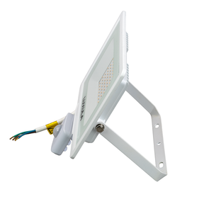 LED-Fluter mit Bewegungsmelder, 50 W, 3000 K (warmweiß), 5000 lm, weiß, IP65.