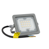 LED-Fluter, 10 W, 4000 K (neutralweiß), 900 lm, grau, IP65