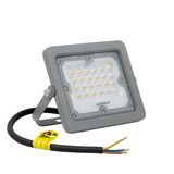 LED-Fluter, 20 W, 4000 K (neutralweiß), 1800 lm, grau, IP65