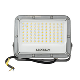 LED-Fluter, 50 W, 4000 K (neutralweiß), 6500 lm, grau, IP65