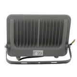 LED-Fluter, 100 W, 4000 K (neutralweiß), 12000 lm, grau, IP65