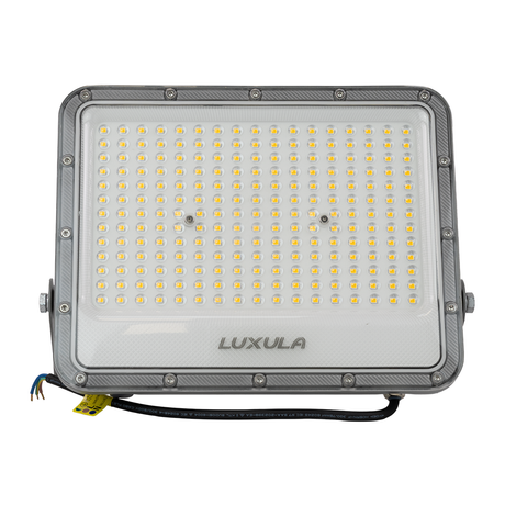 LED-Fluter, 150 W, 4000 K (neutralweiß), 18500 lm, grau, IP65.