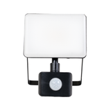 LED-Fluter mit Schnellverbinder & Bewegungsmelder, rahmenloses Design, 10 W, 4000 K (neutralweiß), 1000 lm, IP44