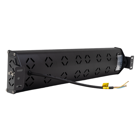 2er Pack LED-Hallenleuchte, linear, 50 W, 6000 lm, 5000 K (neutralweiß), IP65, EPISTAR LED, schwarz