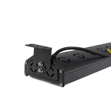 5er Pack LED-Hallenleuchte, linear, 100 W, 12000 lm, 5000 K (neutralweiß), IP65, EPISTAR LED, schwarz