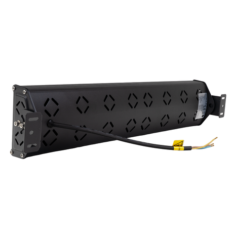 LED-Hallenleuchte, linear, 100 W, 12000 lm, 5000 K (neutralweiß), IP65, EPISTAR LED, schwarz
