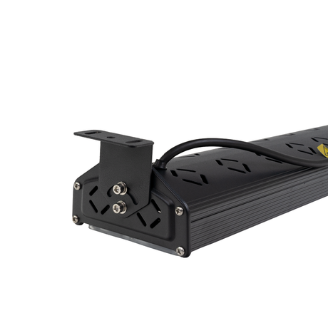 LED-Hallenleuchte, linear, 150 W, 18000 lm, 5000 K (neutralweiß), IP65, EPISTAR LED, schwarz