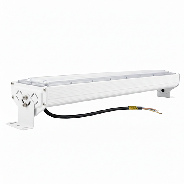 LED-Hallenleuchte, linear, 50 W, 6000 lm, 5000 K (neutralweiß), IP65, EPISTAR LED, weiß