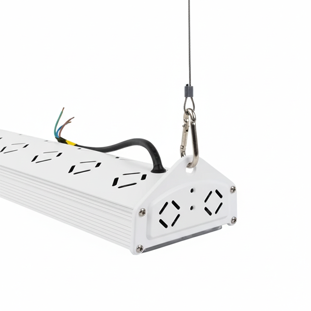 LED-Hallenleuchte, linear, 50 W, 6000 lm, 5000 K (neutralweiß), IP65, EPISTAR LED, weiß
