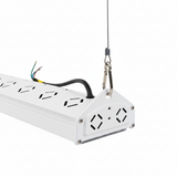 LED-Hallenleuchte, linear, 50 W, 6000 lm, 5000 K (neutralweiß), IP65, EPISTAR LED, weiß