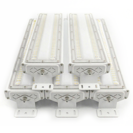 LED-Hallenleuchte, linear, 100 W, 12000 lm, 5000 K (neutralweiß), IP65, EPISTAR LED, weiß