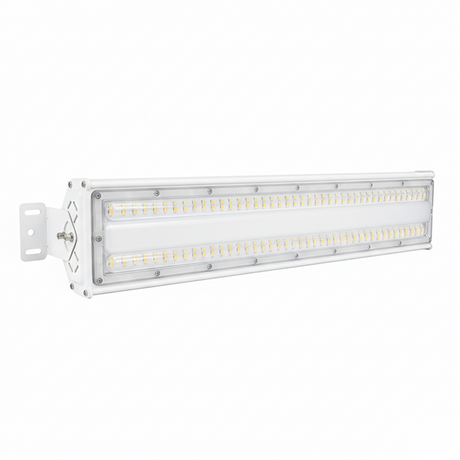 LED-Hallenleuchte, linear, 100 W, 12000 lm, 5000 K (neutralweiß), IP65, EPISTAR LED, weiß