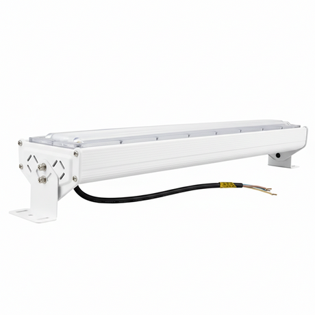 LED-Hallenleuchte, linear, 100 W, 12000 lm, 5000 K (neutralweiß), IP65, EPISTAR LED, weiß