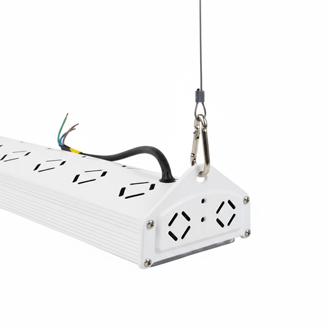LED-Hallenleuchte, linear, 100 W, 12000 lm, 5000 K (neutralweiß), IP65, EPISTAR LED, weiß