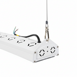 LED-Hallenleuchte, linear, 100 W, 12000 lm, 5000 K (neutralweiß), IP65, EPISTAR LED, weiß