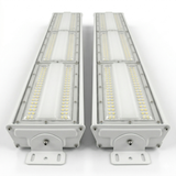 LED-Hallenleuchte, linear, 150 W, 18000 lm, 5000 K (neutralweiß), IP65, EPISTAR LED, weiß