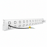 LED-Hallenleuchte, linear, 150 W, 18000 lm, 5000 K (neutralweiß), IP65, EPISTAR LED, weiß