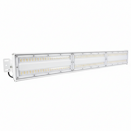 LED-Hallenleuchte, linear, 200 W, 24000 lm, 5000 K (neutralweiß), IP65, EPISTAR LED, weiß