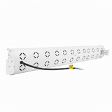 LED-Hallenleuchte, linear, 200 W, 24000 lm, 5000 K (neutralweiß), IP65, EPISTAR LED, weiß