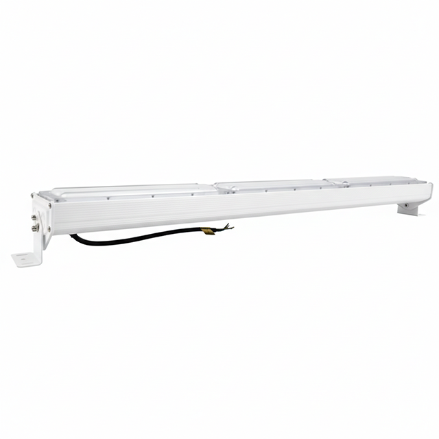 LED-Hallenleuchte, linear, 200 W, 24000 lm, 5000 K (neutralweiß), IP65, EPISTAR LED, weiß