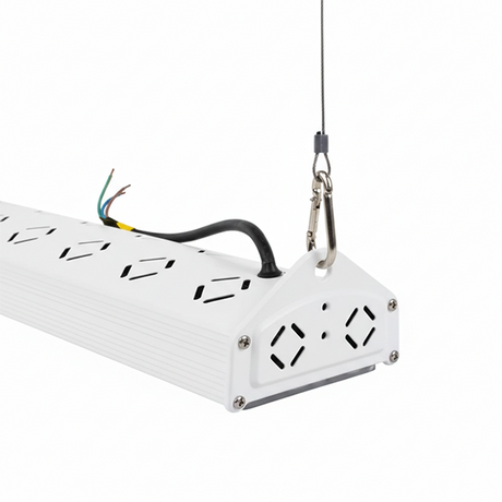 LED-Hallenleuchte, linear, 200 W, 24000 lm, 5000 K (neutralweiß), IP65, EPISTAR LED, weiß