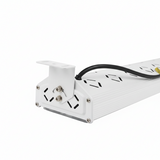 LED-Hallenleuchte, linear, 200 W, 24000 lm, 5000 K (neutralweiß), IP65, EPISTAR LED, weiß
