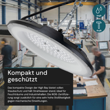 LED-HighBay, UFO, 100 W, 10000 lm, 5000 K (neutralweiß), IP65, EPISTAR