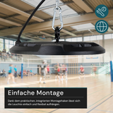 LED-HighBay, UFO, 150 W, 15000 lm, 5000 K (neutralweiß), IP65, EPISTAR